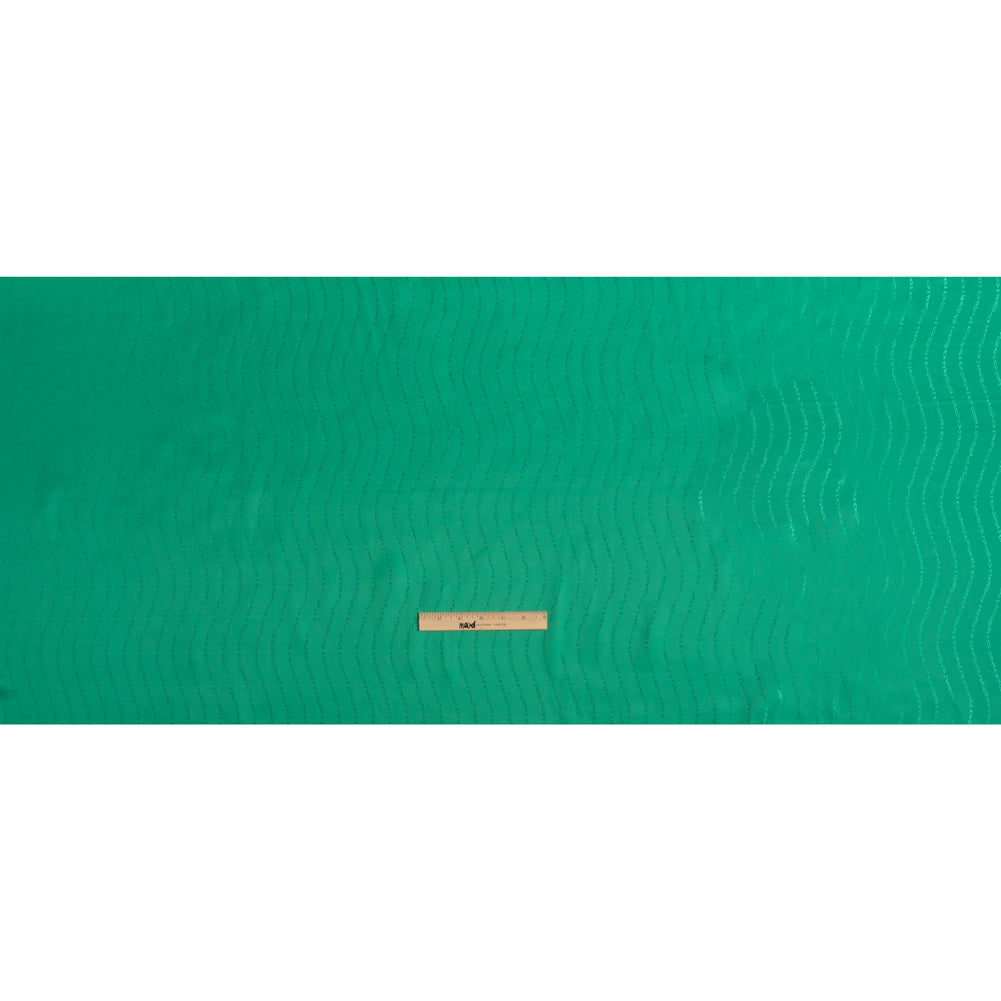 Autograph Jacquard Lining - Spearmint Green Tonal Full