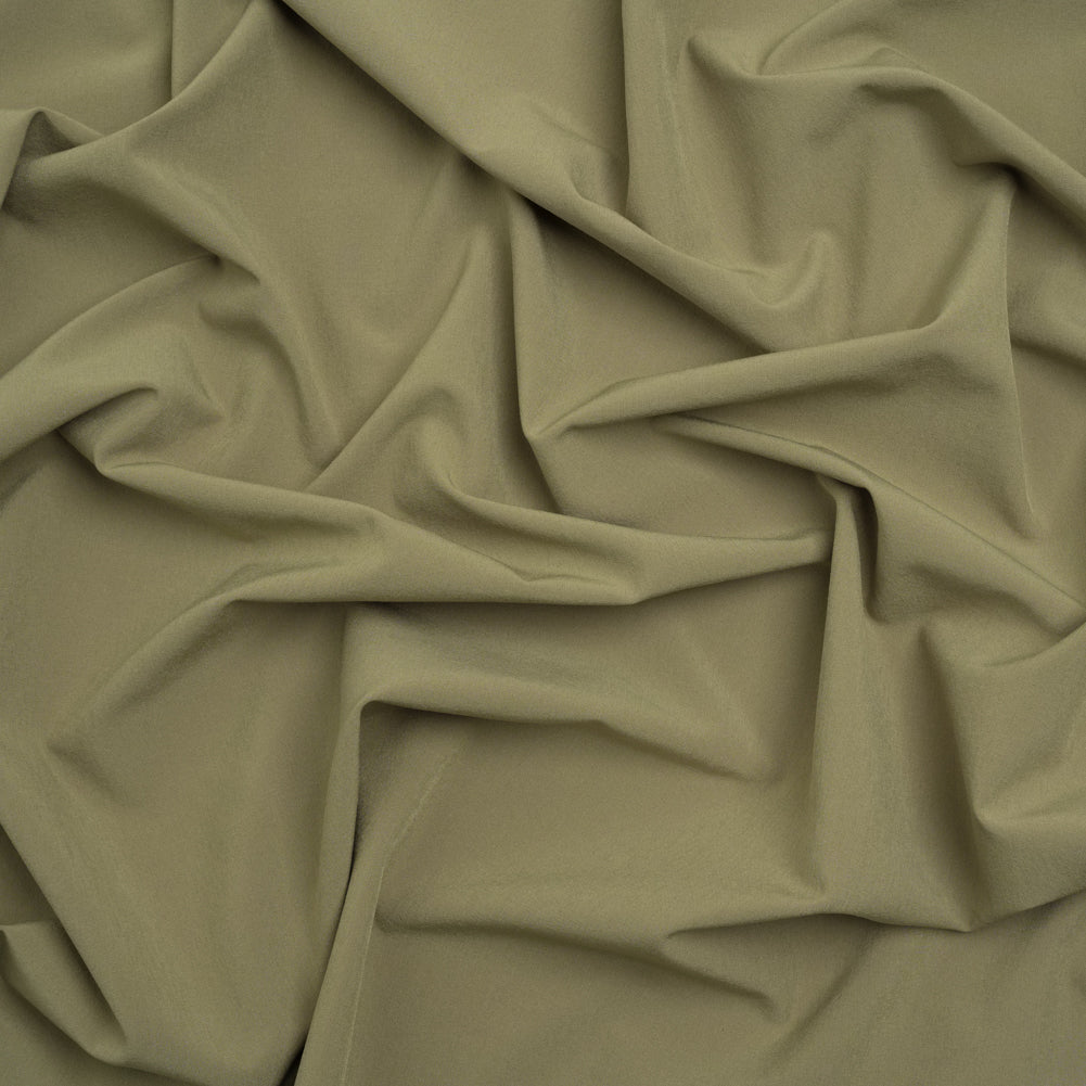 Stretch Polyester Woven - Sage Green