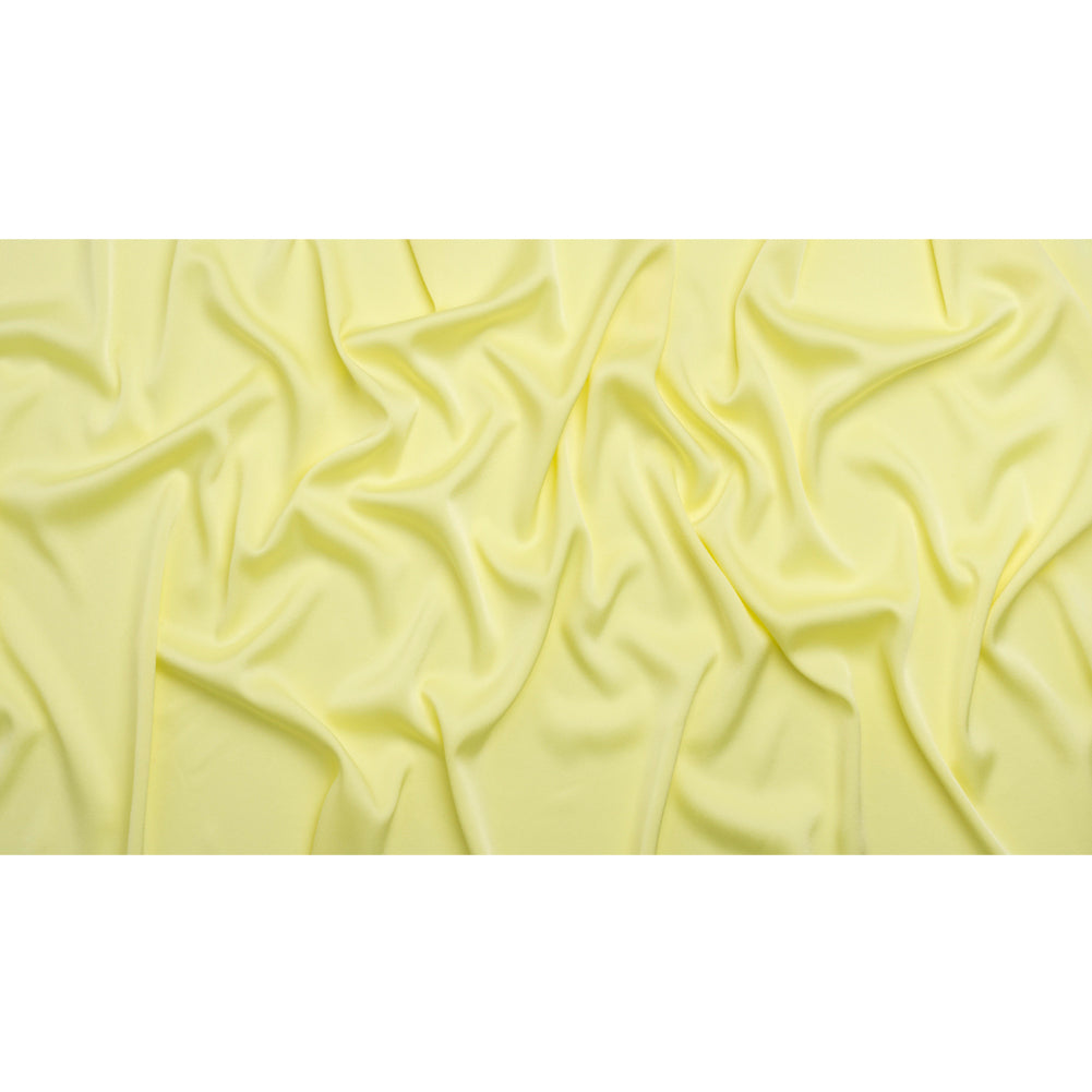Alex Perry Pastel Yellow Crepe Back Satin Full