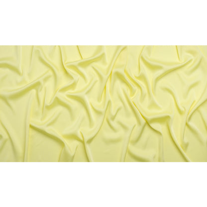 Alex Perry Pastel Yellow Crepe Back Satin Full
