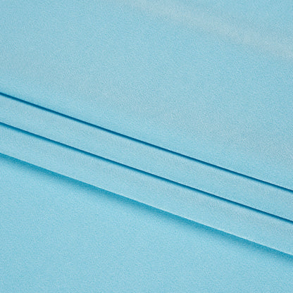 Alex Perry Soft Blue Crepe Back Satin Folded