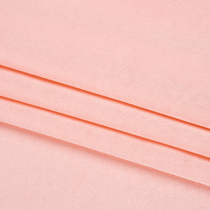 Alex Perry Pink Crepe Back Satin Folded