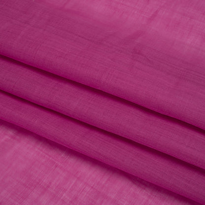 Famous Australian Designer Fuchsia Lightweight Ramie Woven Folded