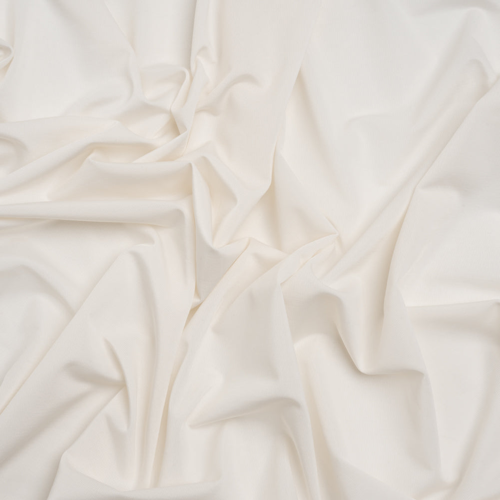 Famous Australian Designer Ivory Stretch Polyester Jersey
