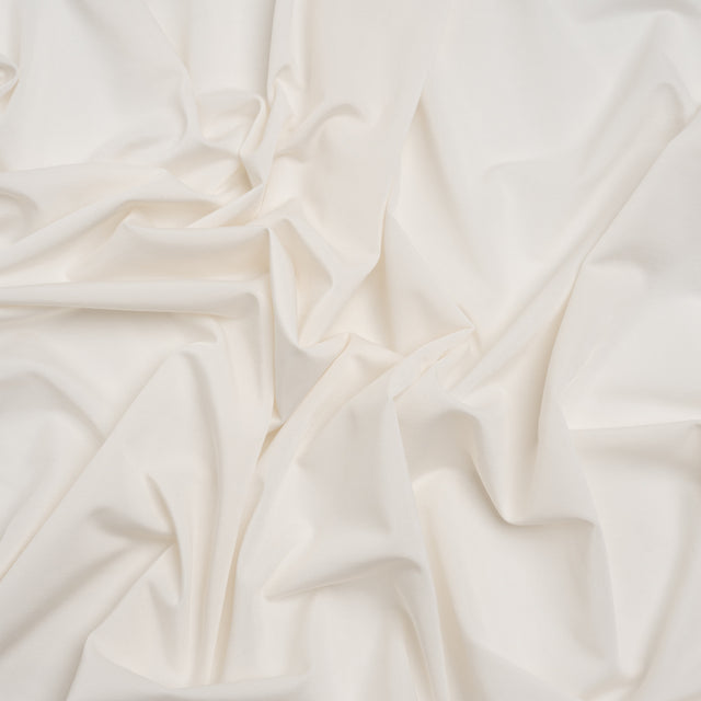 Famous Australian Designer Ivory Stretch Polyester Jersey