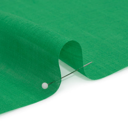 Famous Australian Designer Kelly Green Lightweight Ramie Woven Detail