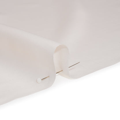 Famous Australian Designer Off White Polyester Satin Detail