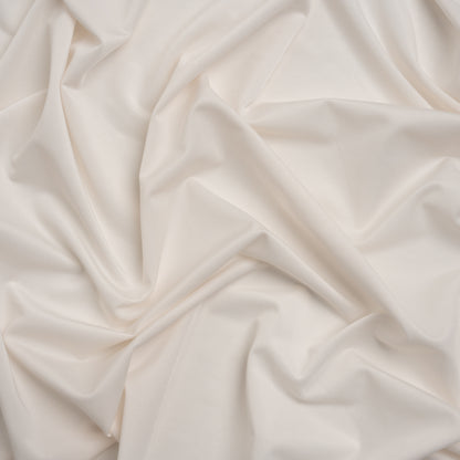 Famous Australian Designer Off White Stretch Polyester Jersey