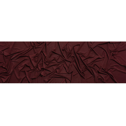 Famous Australian Designer Mahogany Stretch Polyester Jersey Full