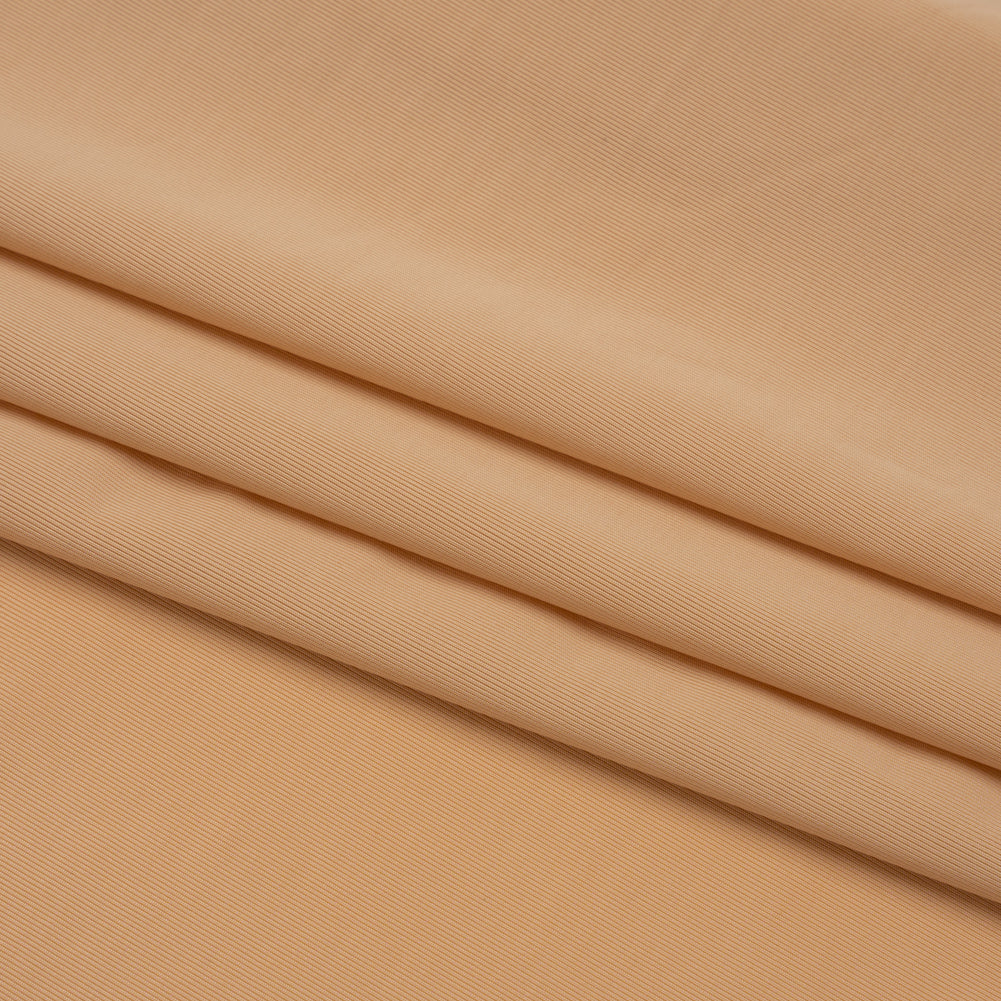 Famous Australian Designer Nude Stretch Polyester Jersey Folded