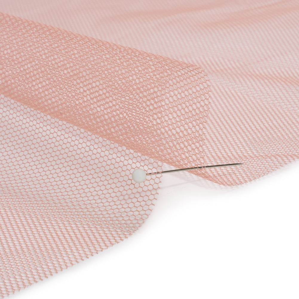 Famous Australian Designer Rose Polyester Tulle Detail