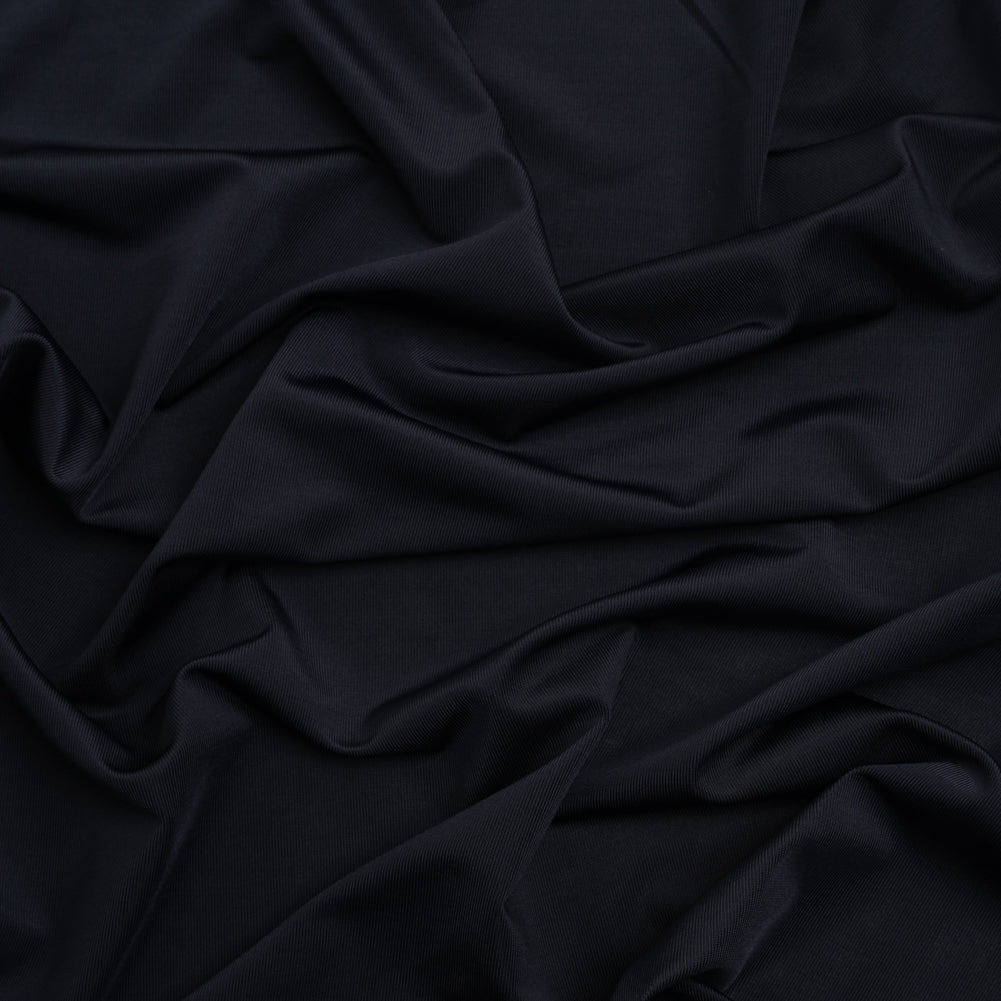 Famous Australian Designer Ink Stretch Polyester Jersey