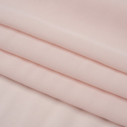 Famous Australian Designer Pale Mauve Viscose Crepe de Chine Folded