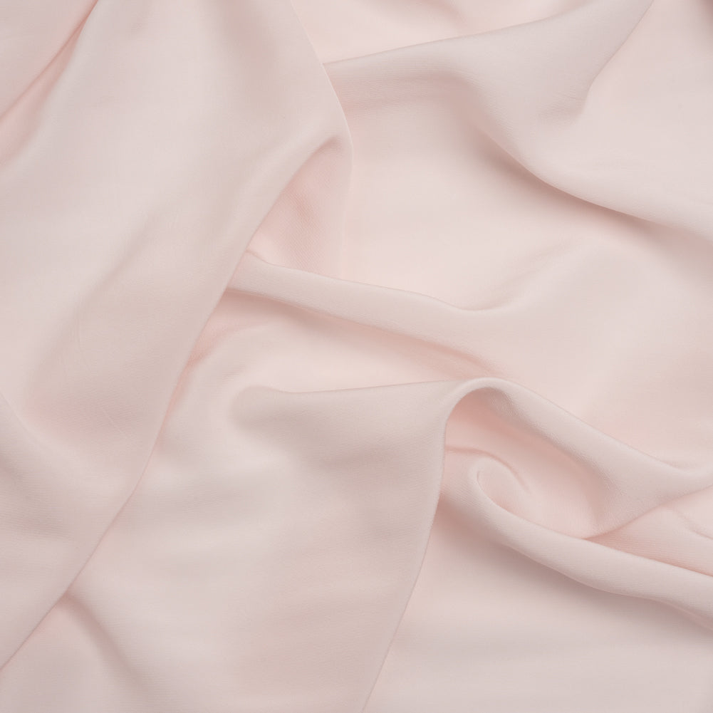 Famous Australian Designer Pale Mauve Viscose Crepe de Chine