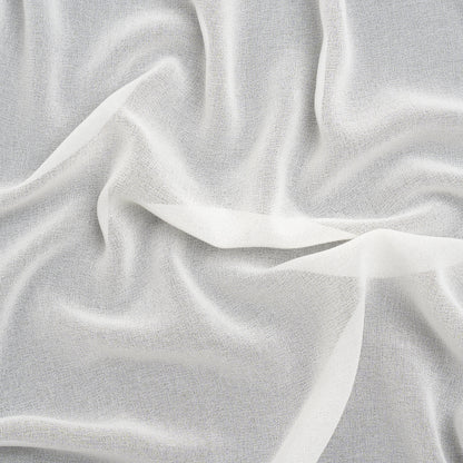 Famous Australian Designer Egret Polyester Georgette