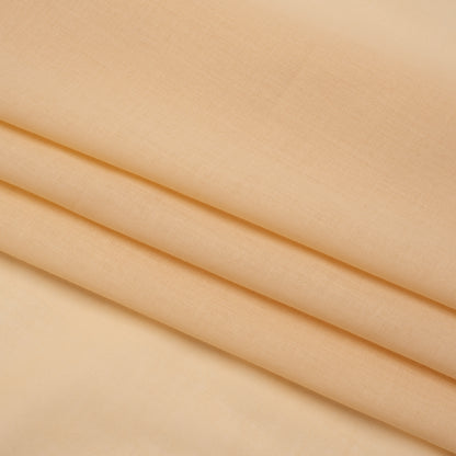 Famous Australian Designer Beige Cotton Voile Folded