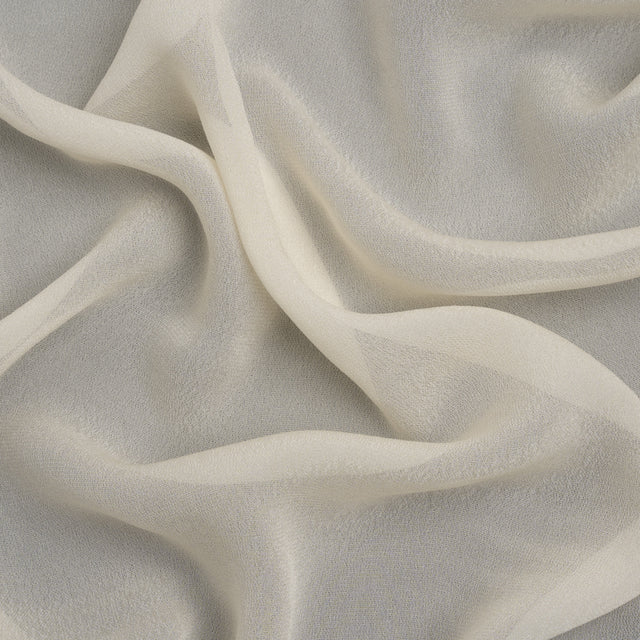 Famous Australian Designer Cream Viscose Georgette