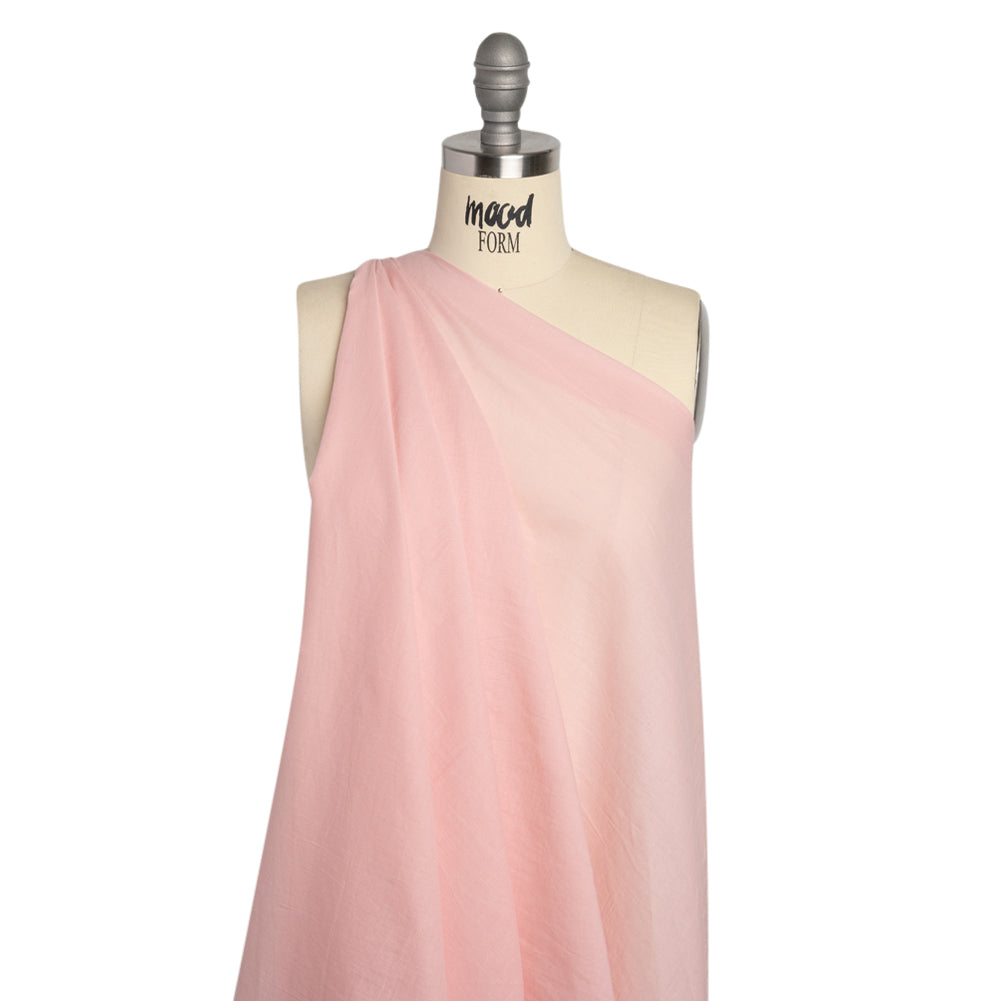 Famous Australian Designer Baby Pink Cotton Voile Drape