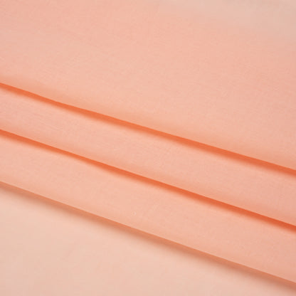Famous Australian Designer Shell Pink Cotton Voile Folded
