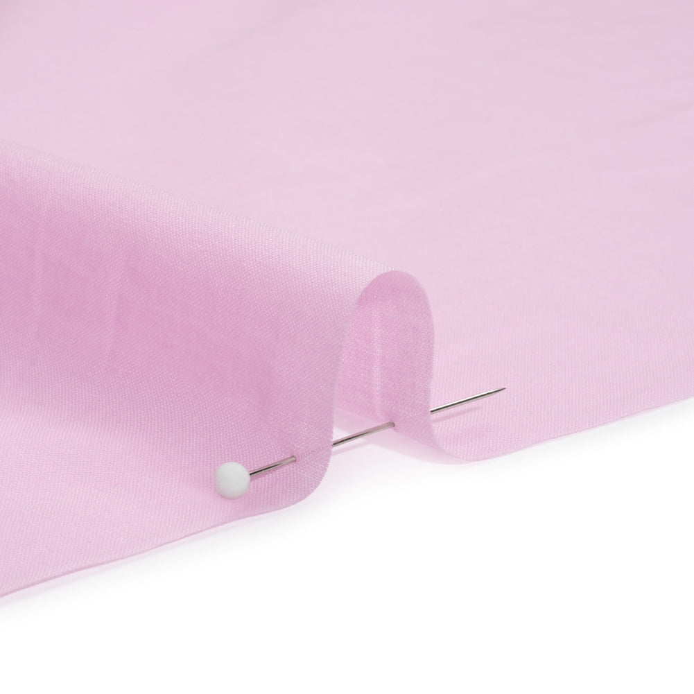 Famous Australian Designer Lilac Cotton Voile Detail
