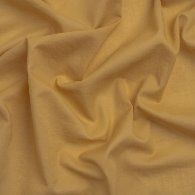 Famous Australian Designer Gold Cotton Voile