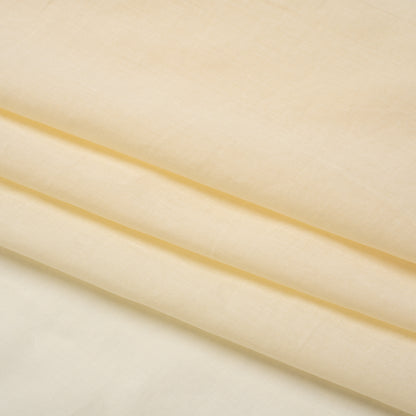 Famous Australian Designer Ecru Cotton Voile Folded