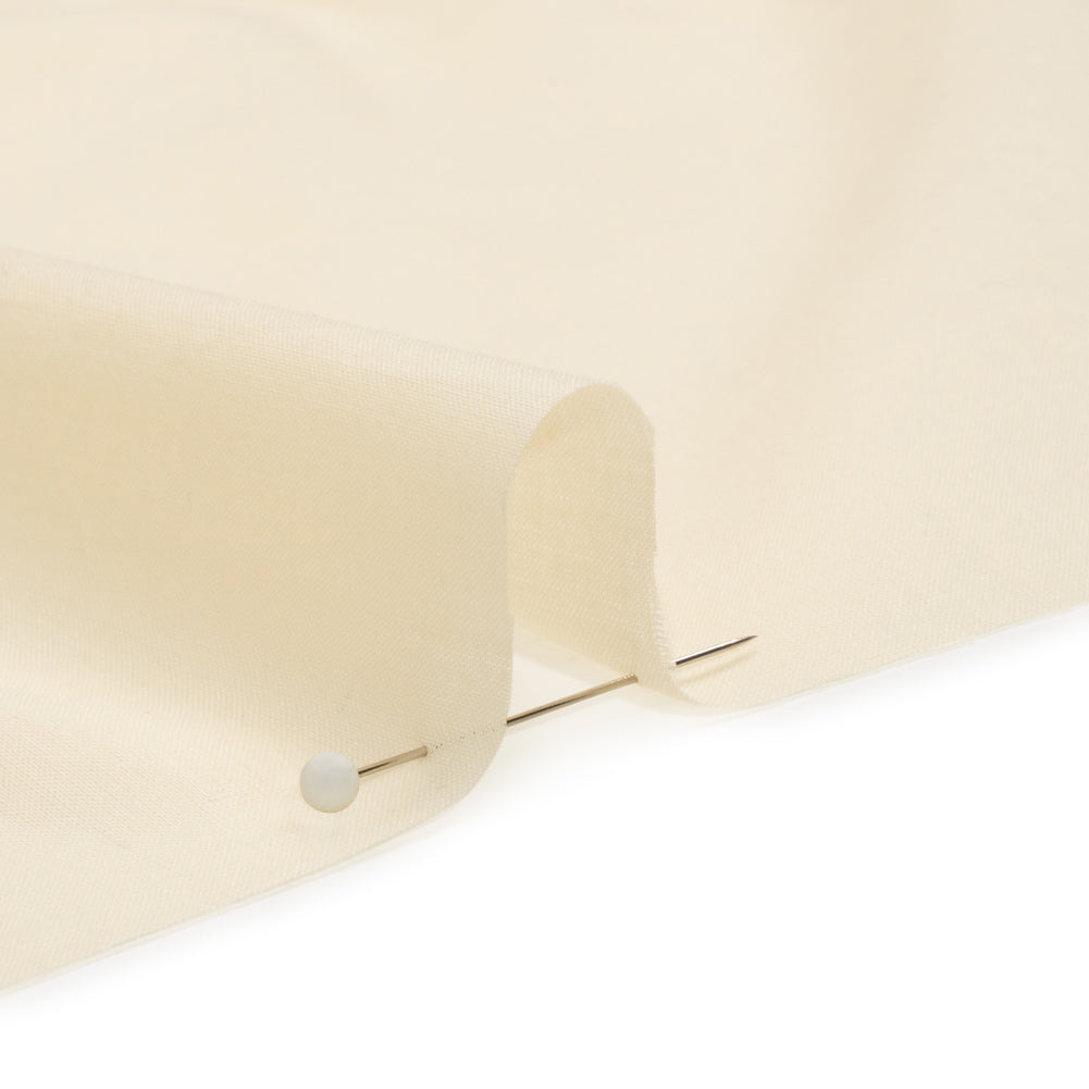 Famous Australian Designer Ecru Cotton Voile Detail