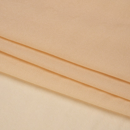 Famous Australian Designer Nude Viscose Georgette Folded