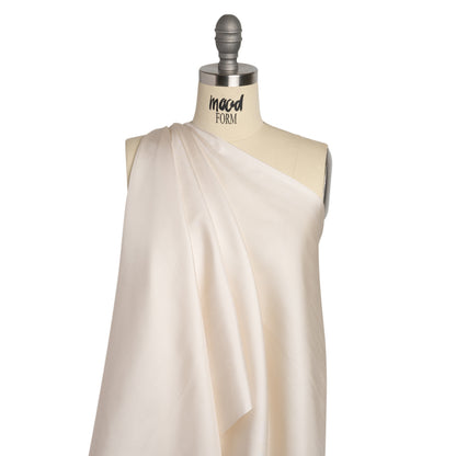 Famous Australian Designer Off White Silk Twill Drape