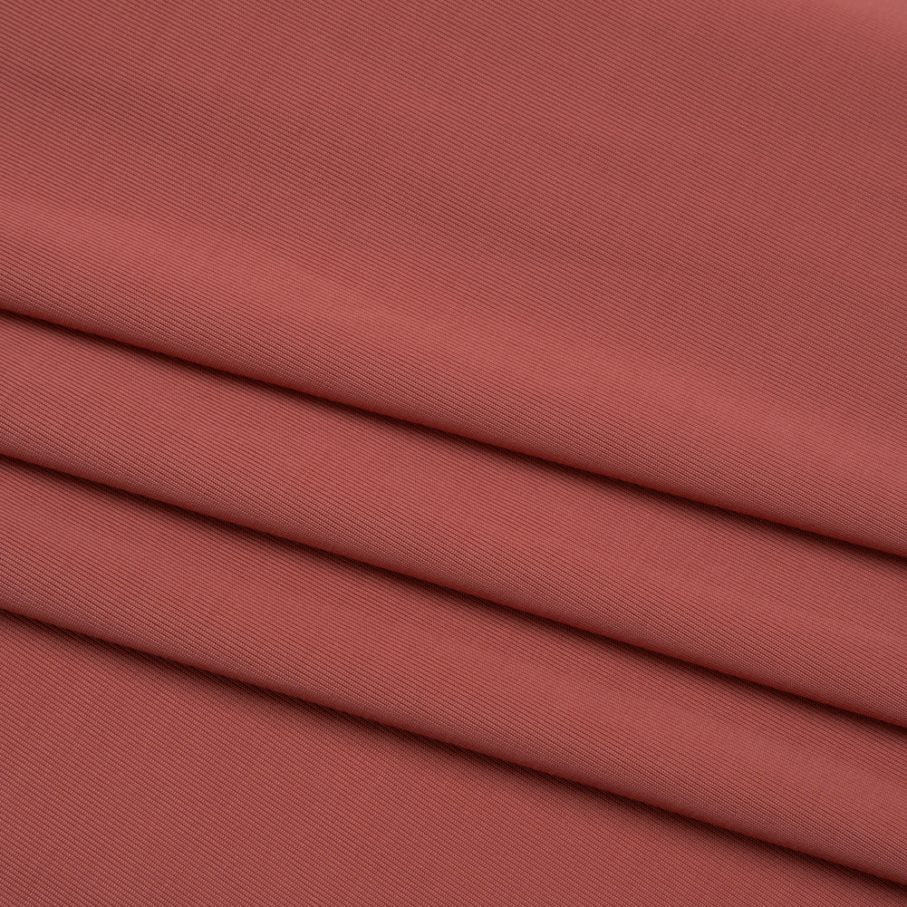 Famous Australian Designer Dark Rose Stretch Polyester Jersey Folded