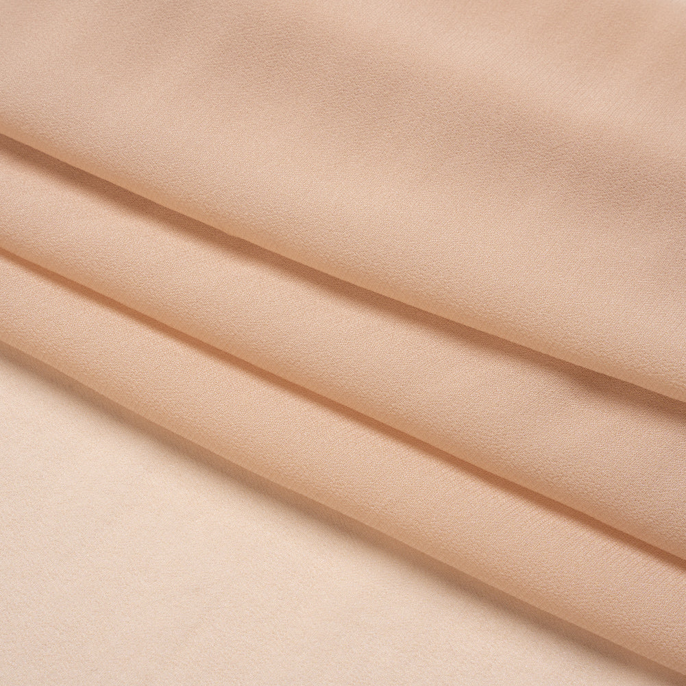 Famous Australian Designer Nude Viscose Georgette Folded