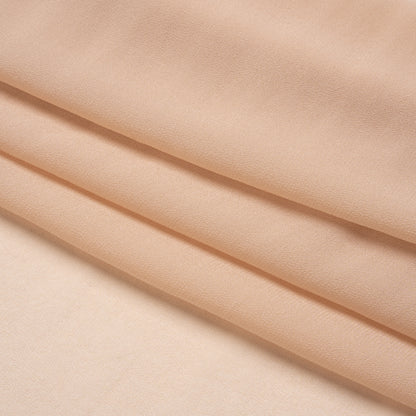 Famous Australian Designer Nude Viscose Georgette Folded