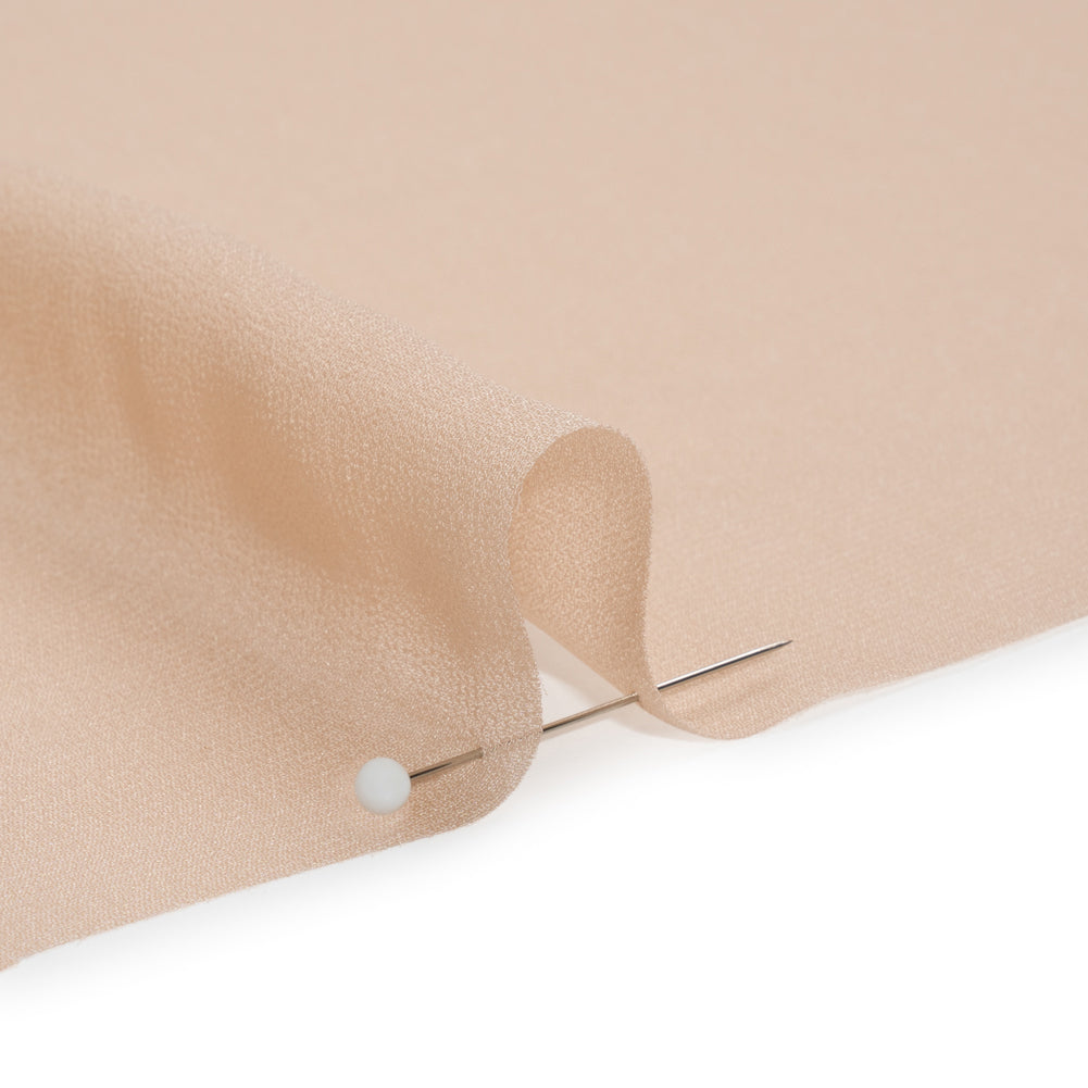 Famous Australian Designer Nude Viscose Georgette Detail