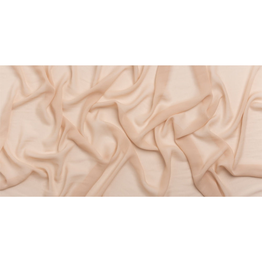 Famous Australian Designer Nude Viscose Georgette Full