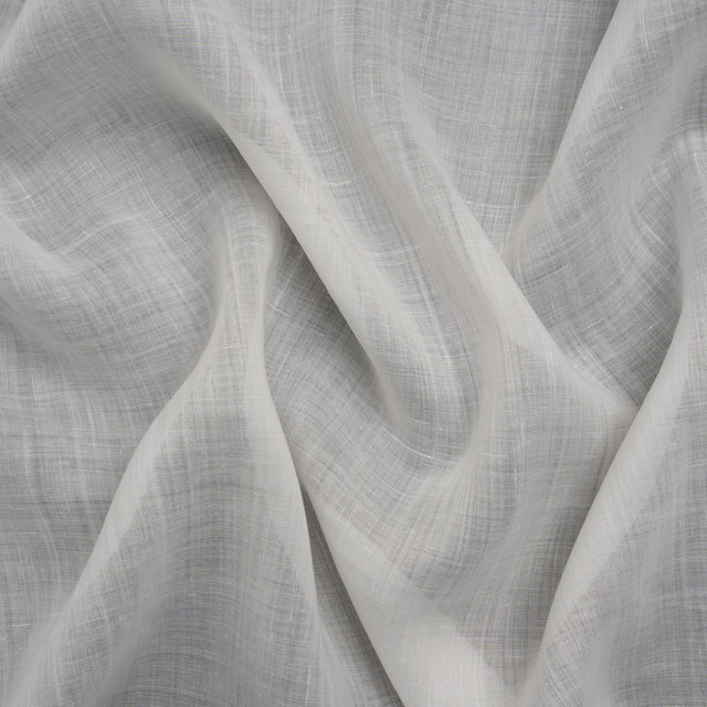 Famous Australian Designer Ivory Lightweight Ramie Woven
