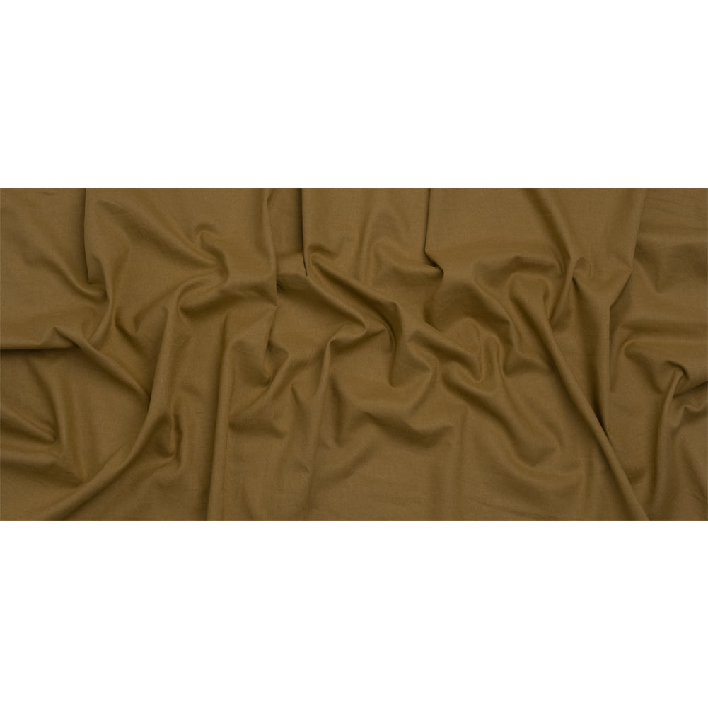 Famous Australian Designer Khaki Linen and Cotton Woven Full