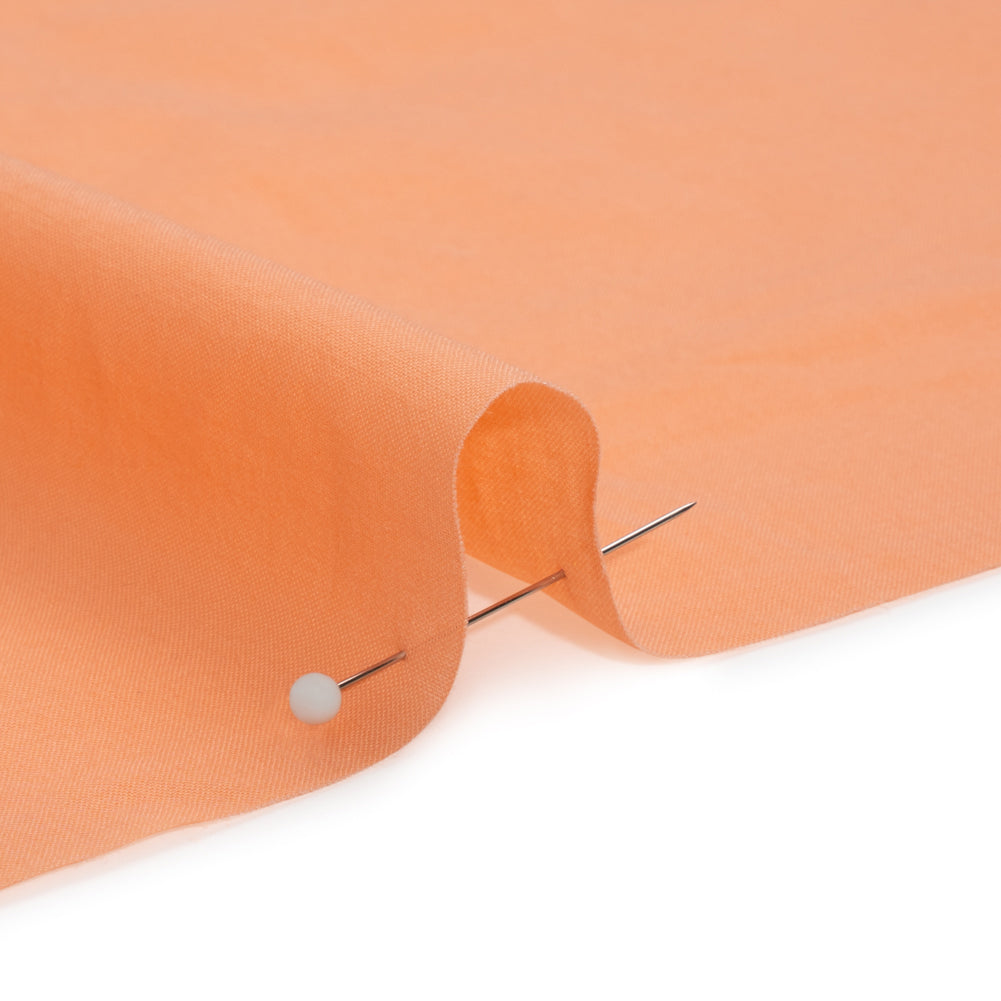 Famous Australian Designer Peach Cotton Voile Detail