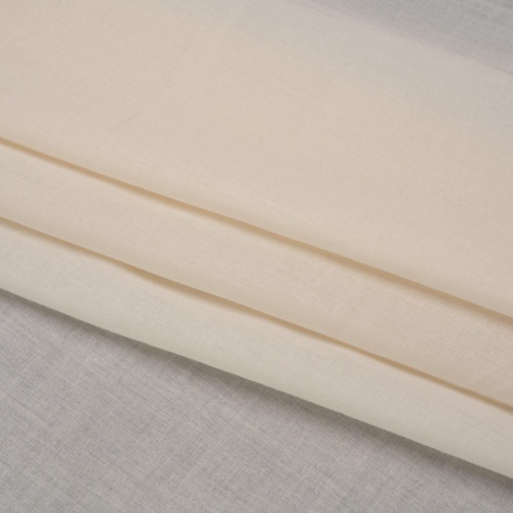 Famous Australian Designer Buff Cotton Voile Folded