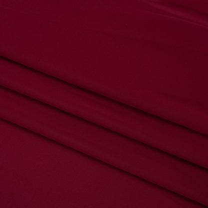 Famous Australian Designer Berry Stretch Polyester Jersey Folded