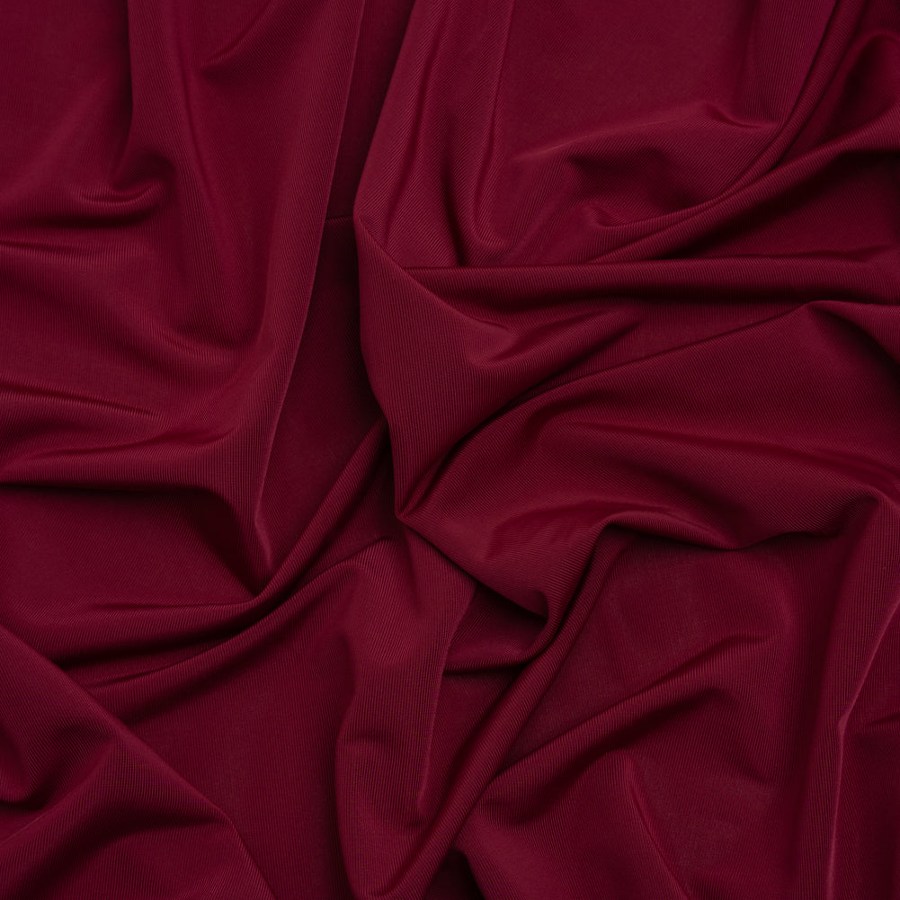 Famous Australian Designer Berry Stretch Polyester Jersey