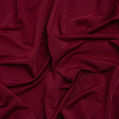 Famous Australian Designer Berry Stretch Polyester Jersey