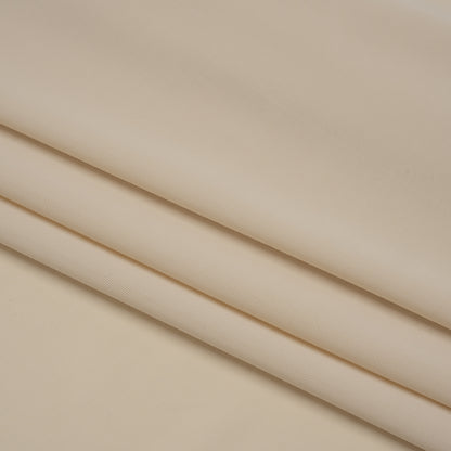 Famous Australian Designer Light Beige Stretch Polyester Jersey Folded