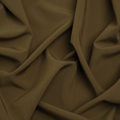 Famous Australian Designer Dark Olive Stretch Polyester Lining