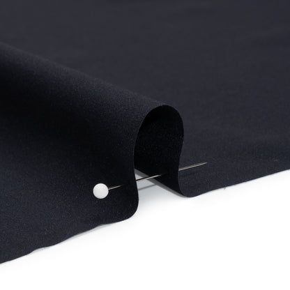 Famous Australian Designer Midnight Navy Stretch Polyester Woven Detail