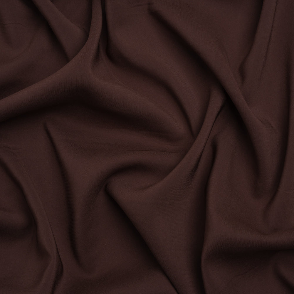 Famous Australian Designer Chocolate Stretch Viscose Lining