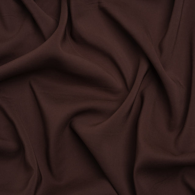 Famous Australian Designer Chocolate Stretch Viscose Lining