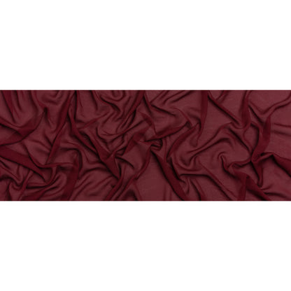 Famous Australian Designer Wine Viscose Georgette Full