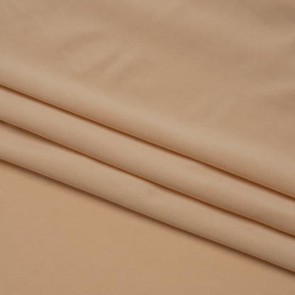 Famous Australian Designer Nude Stretch Polyester Jersey Folded