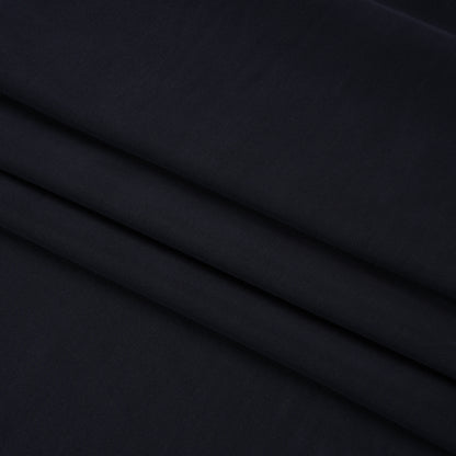 Famous Australian Designer Midnight Navy Stretch Polyester Jersey Folded