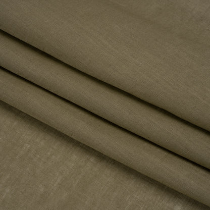 Famous Australian Designer Olive Lightweight Linen Woven Folded